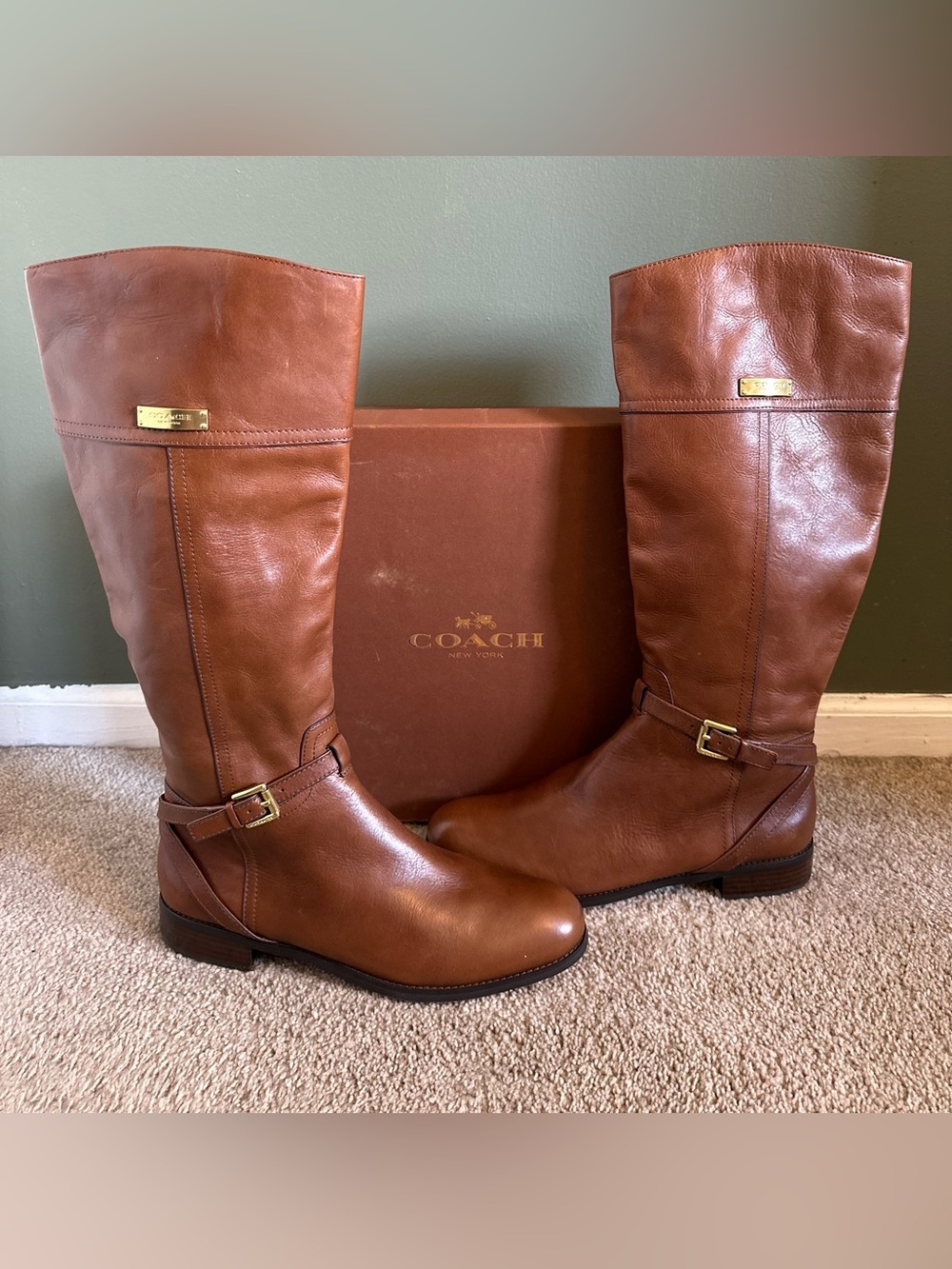 Coach Size 11 Riding Boots